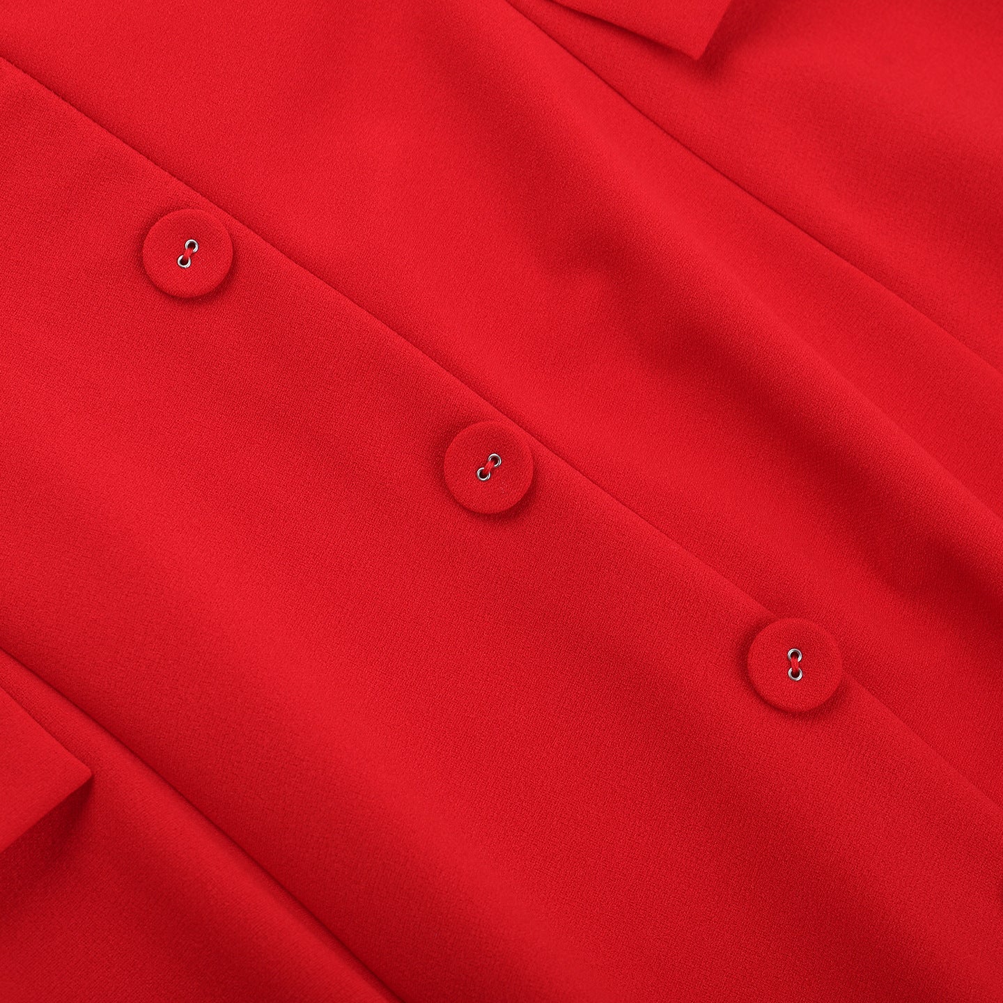 Carnes Midi Dress Red