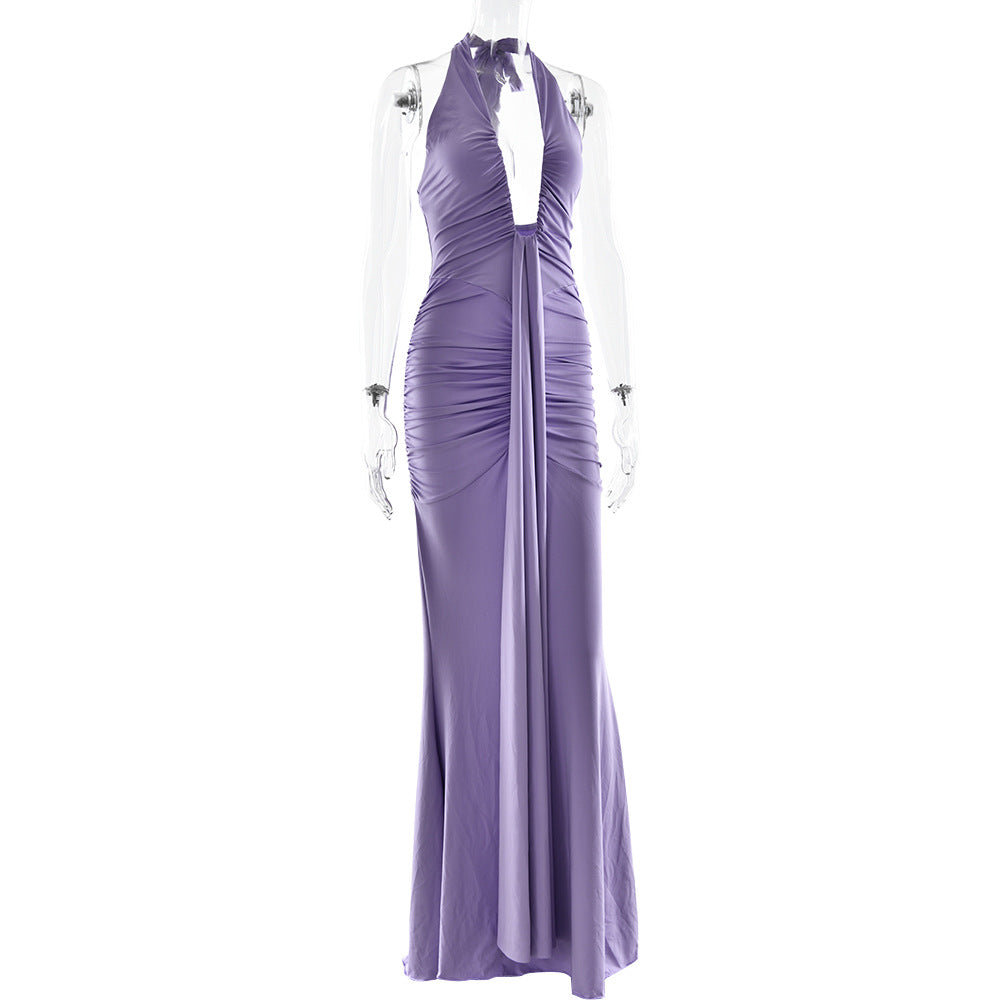 Aster Maxi Dress Purple