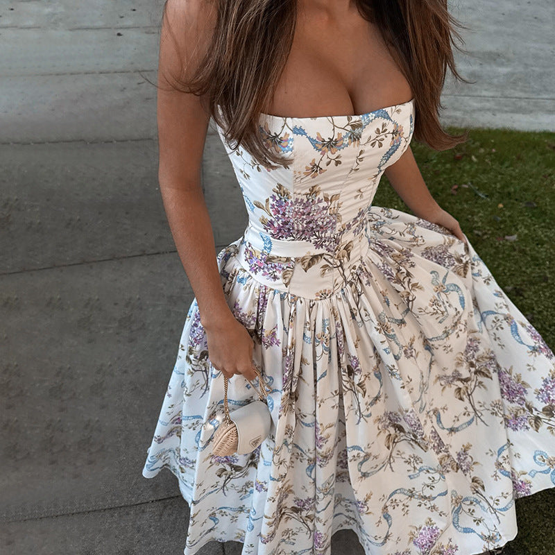 Easton Midi Dress White