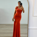 Elara Maxi Dress Orange