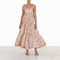 Half Moon Printed Tiered Maxi Dress FINAL