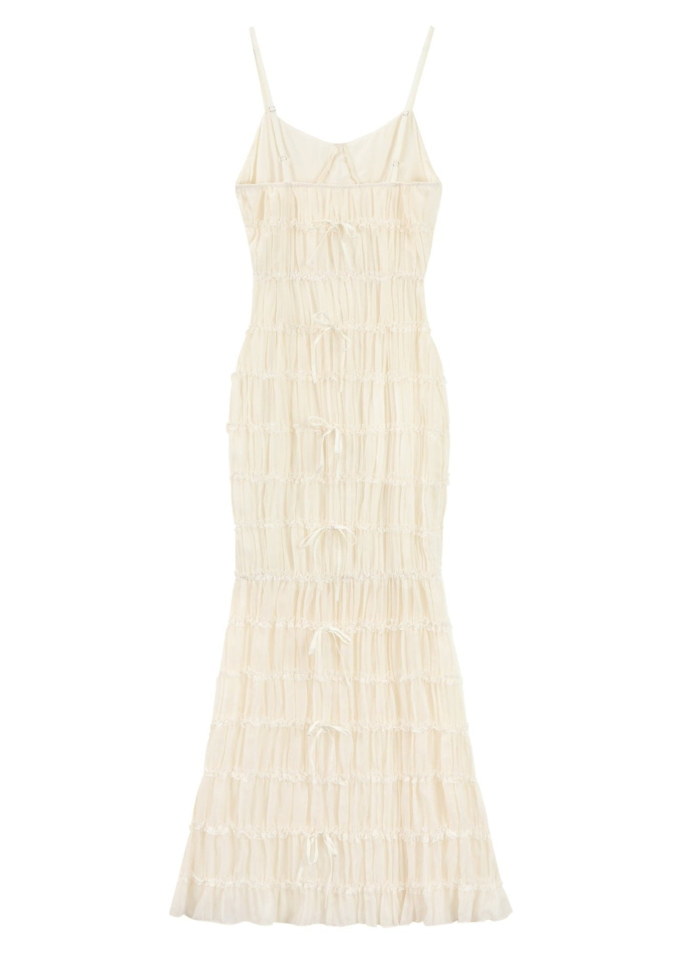 Siena TieRed Ruched Maxi Dress