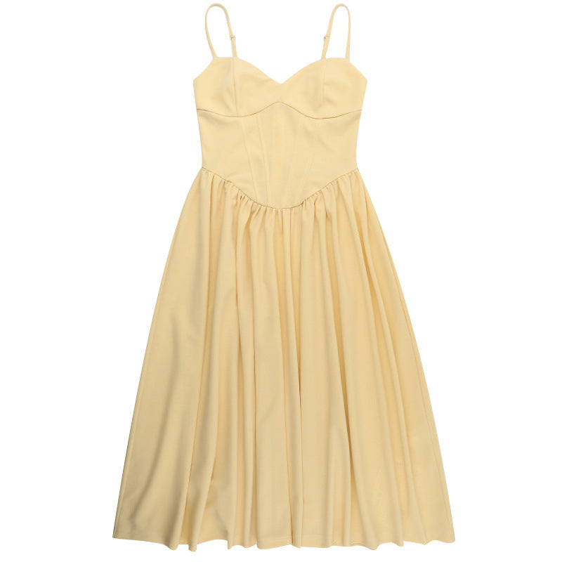 Sampson Midi Dress Yellow