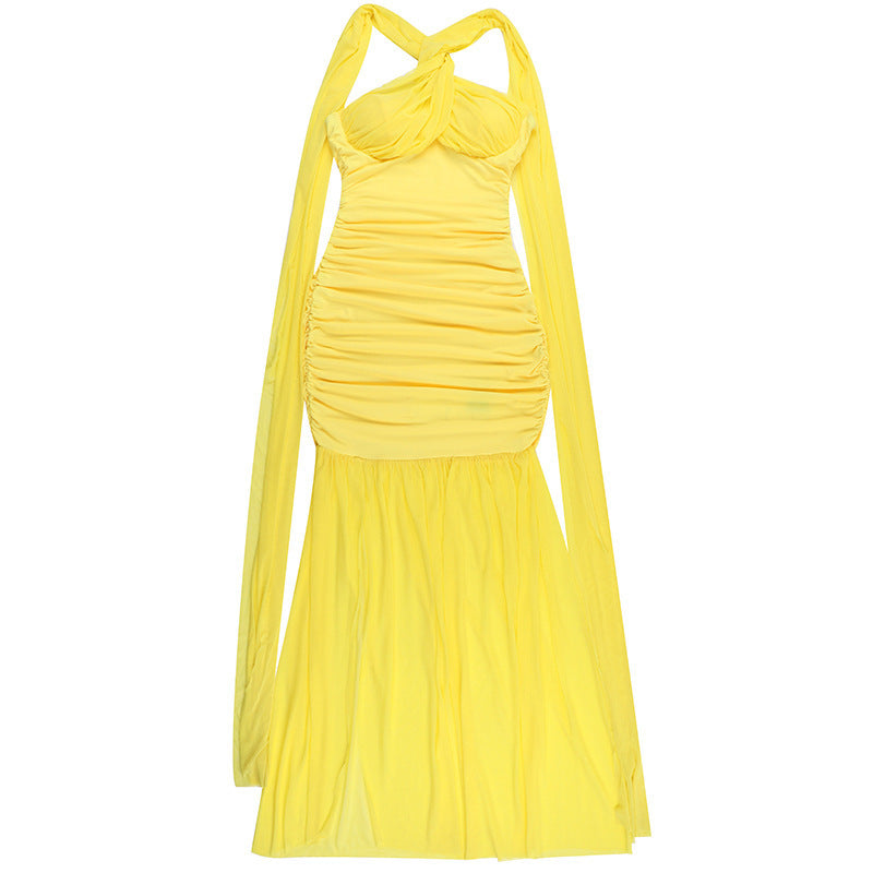 Canaria Maxi Dress Yellow