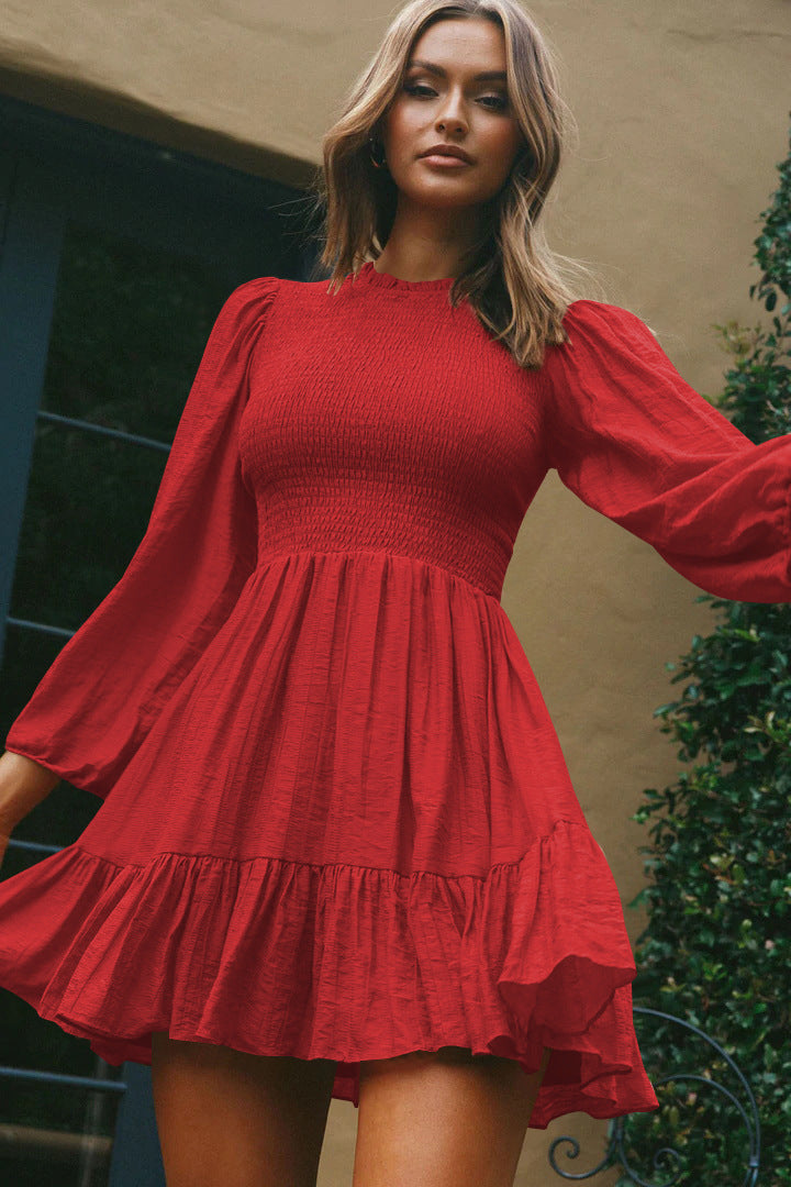 Starts With Love Smocked Dress Rose FINAL