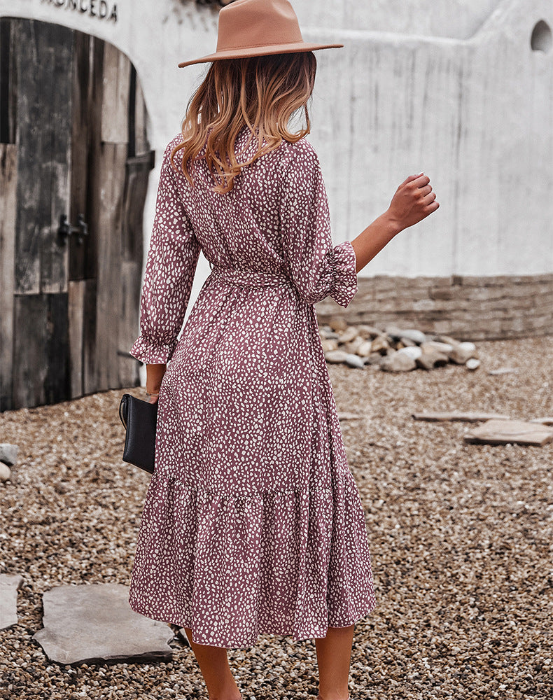 Sylvie Floral Shirred Midi Dress FINAL