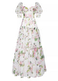 Rosalie Charm Off Shoulder Floral Maxi Dress