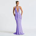 Aster Maxi Dress Purple