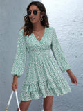 Cassy Metallic Detailed Mini Dress Teal FINAL