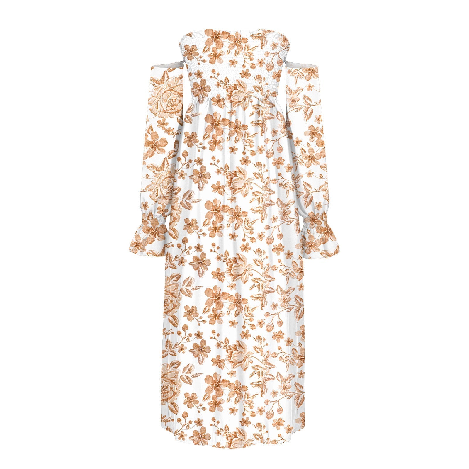 Debin Off The Shoulder High Low Maxi Dress FINAL