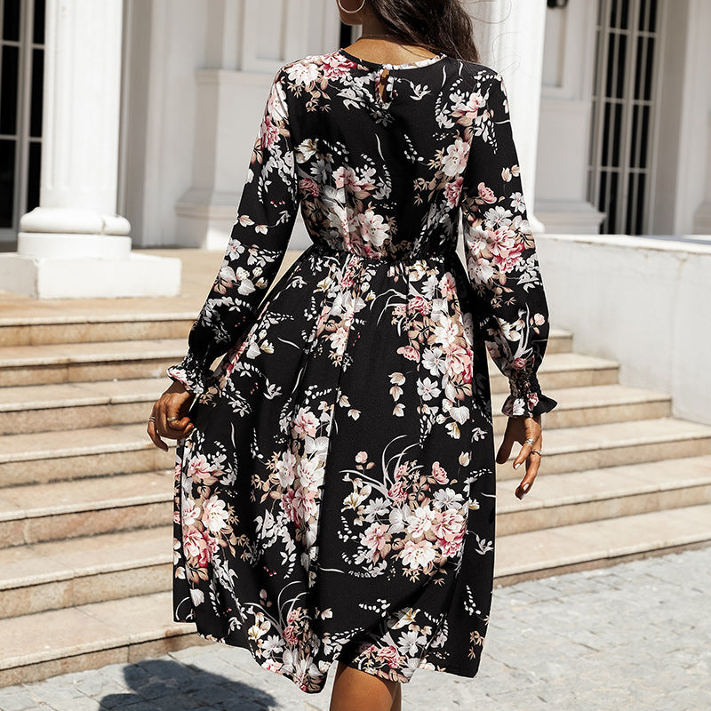Jeha Floral Tie Dress FINAL