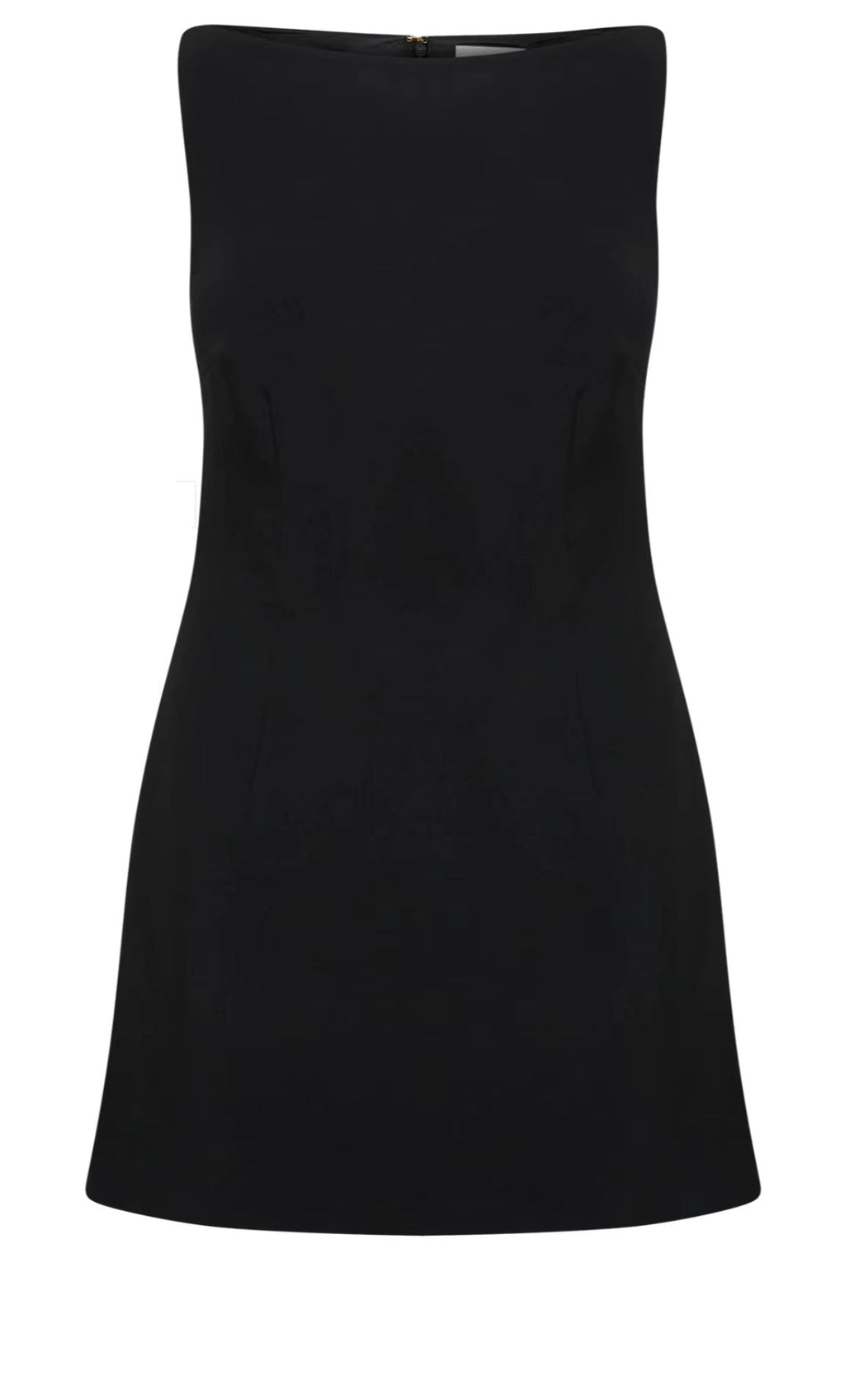 Dress White Slim round Neck Sleeveless Short