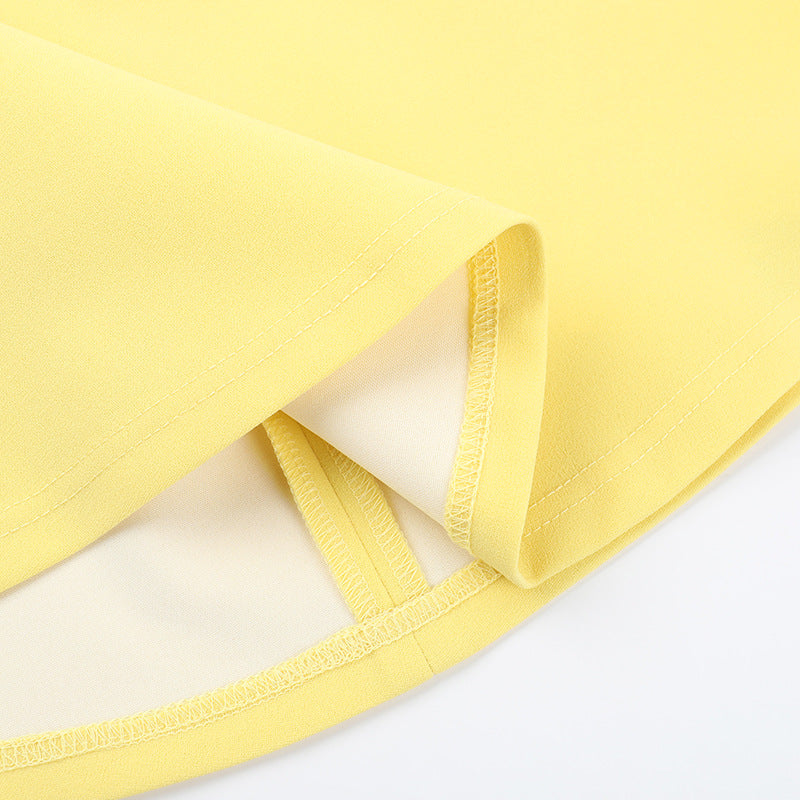 Tansy Mini Dress Yellow