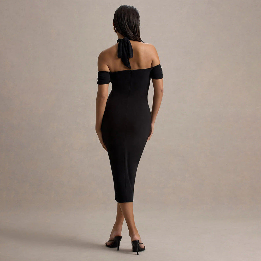 Mella Midi Dress Black