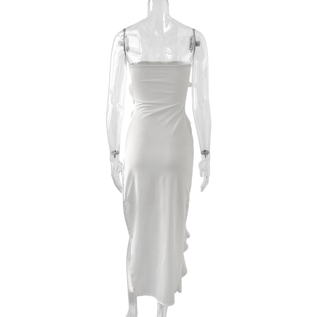 Azrim Maxi Dress White