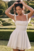 Lace A Line Mini Dress