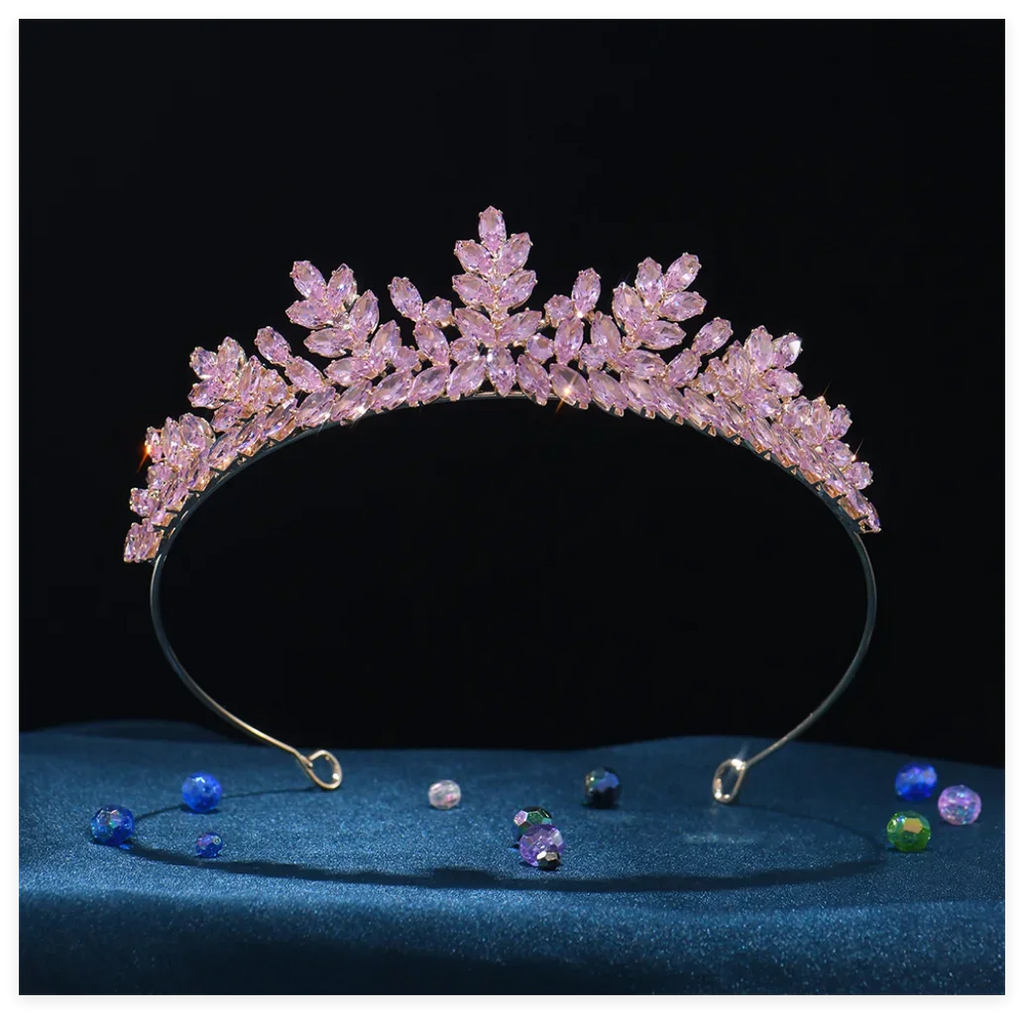 Crystal Crowns For Women Girl Princess Bridal Tiara Crown Wedding Hair Accessories 15 Years Birthday Party Diadem Prom Headpiece