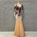 Women Long Sleeve High Stretch Shinning Rhinestones Bodycon Long Maxi Dress Celebrate Evenign Party Bar Singer Stage Wear Khaki