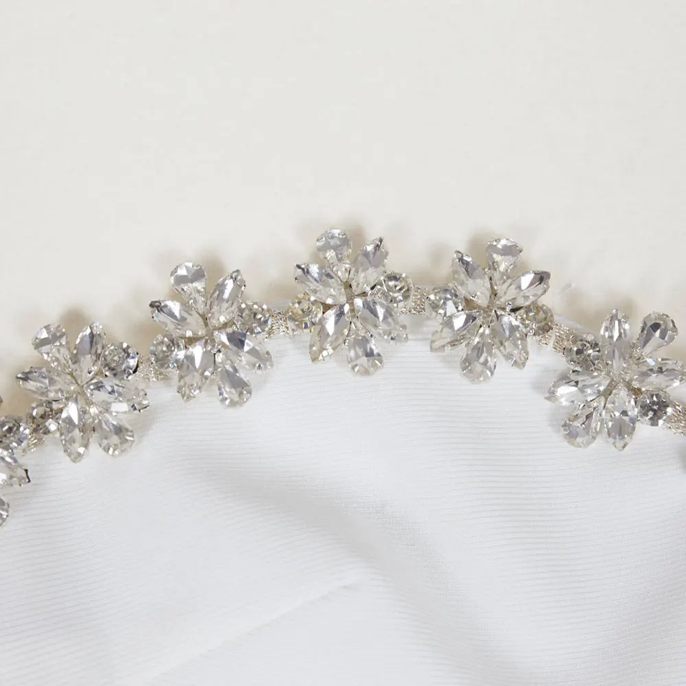 Sexy Women Three-Dimensional Rhinestone Design Dress Strapless Sleeveless A-Line Backless Mini Dress Cocktail Party Vestido