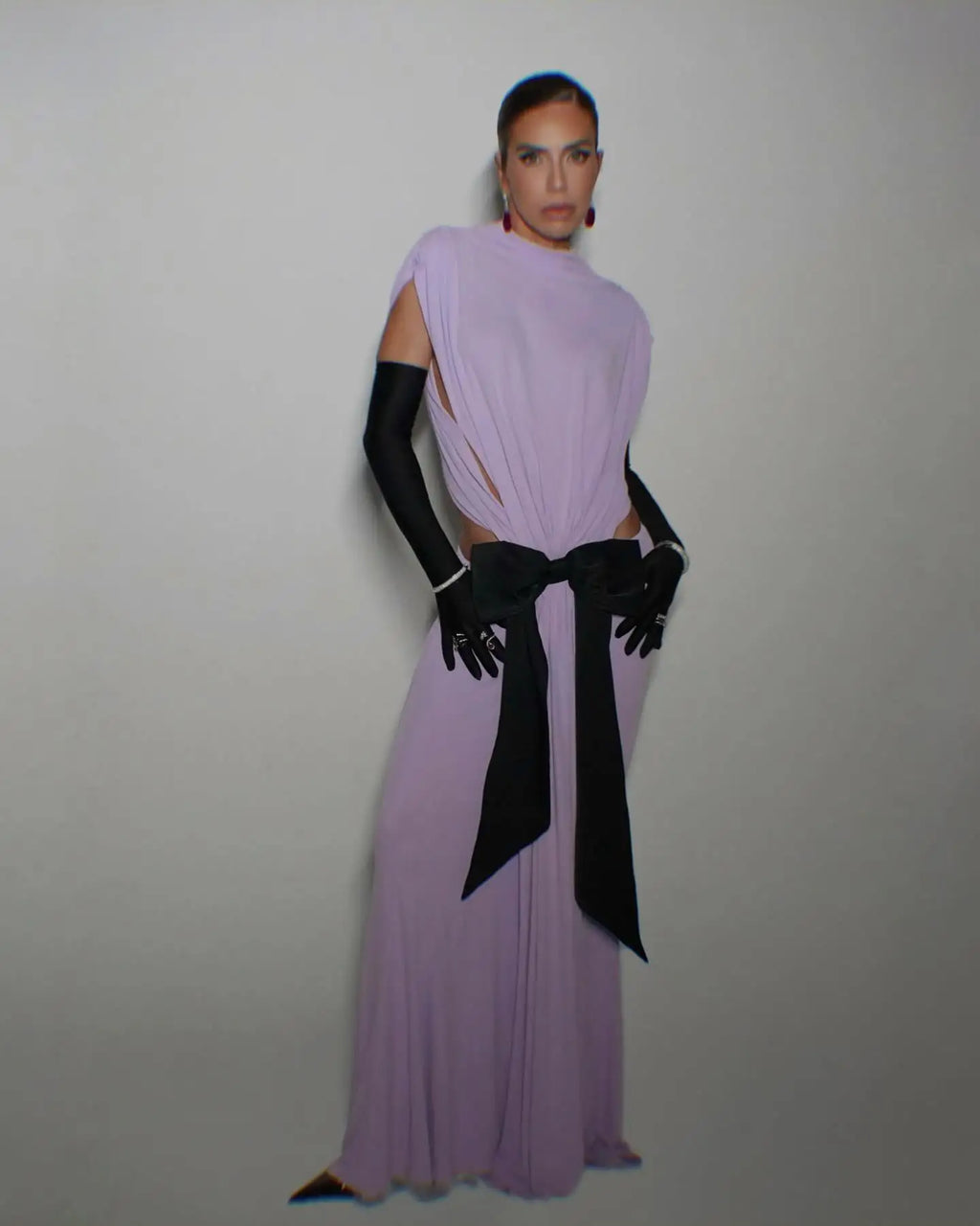 White Purple Women Sleeveless O-Neck Hollow Out Waist Bodycon Floor-length Gown Dress Elegant Evening Party Cocktail Outfit