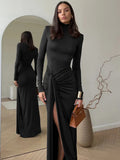 Zara Long Sleeve Bodycon Club Dress
