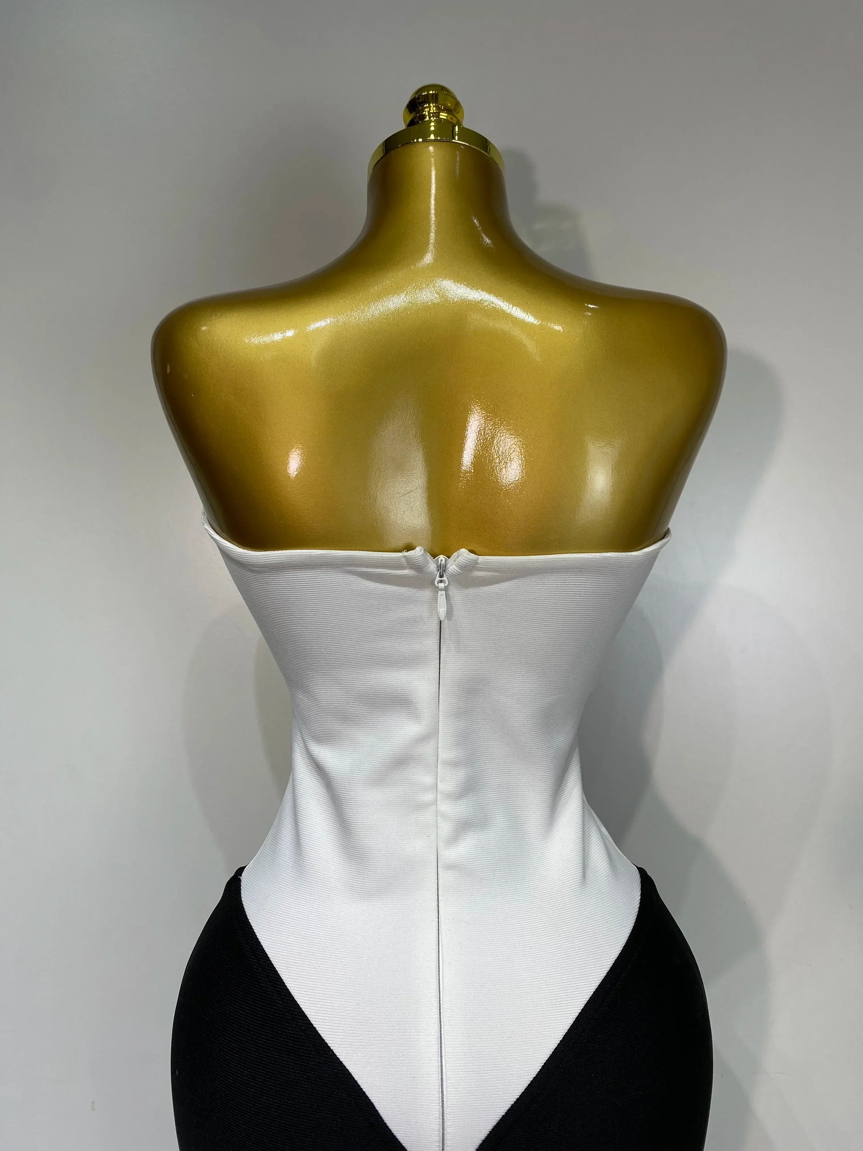 Sexy Bodycon Bandage Dress Strapless Diamond Flower Maxi Long Elegant Dresses  Luxury Birthday Dress Club Party Prom Gowns