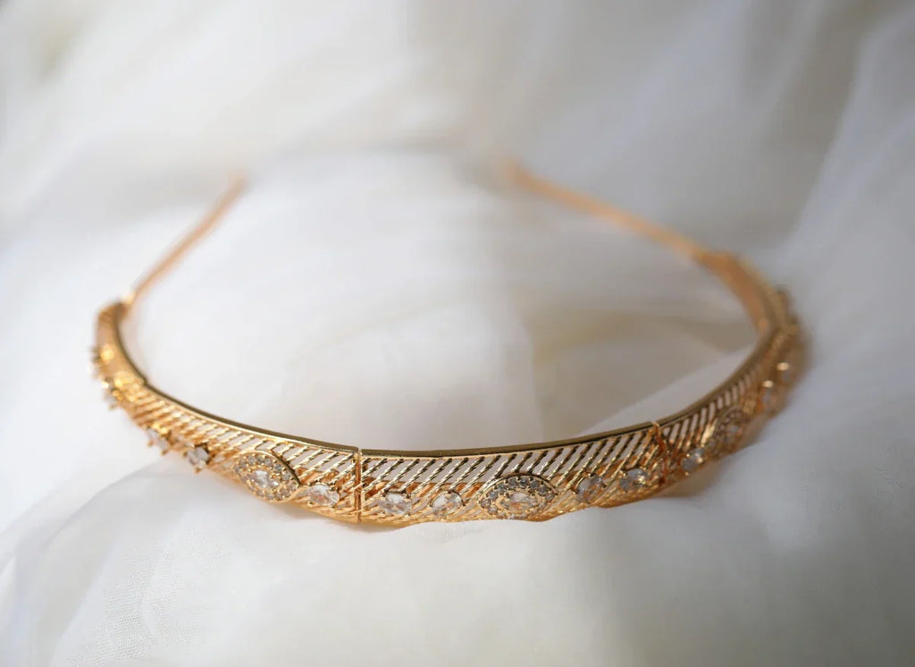 Bridal Hair Jewelry Vintage Tiaras Baroque Crowns Zirconia Princess Queen Headbands Headpieces For Brides Wedding Accessories