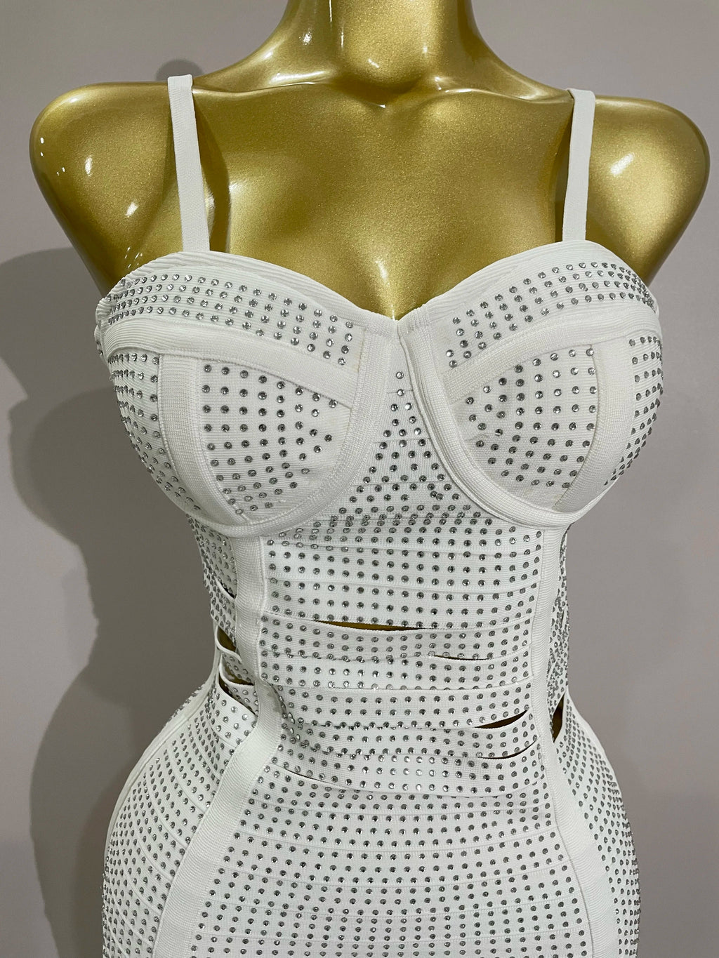 Shiny Diamond White Sleeveless V-neck Slim Short Dress  Women Elegant Evening Club Prom Birthday Cocktail Dresses Vestido