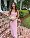 Stereoscopic Diamond Flowers Strapless Pink Ankle Lenght Bandage Dress Woman Birthday Party Vestido Celebrity Party Outfit Pink