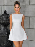 ALANA MINI DRESS IVORY