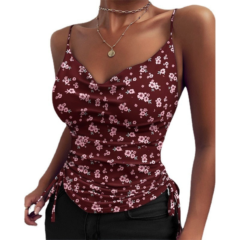 Women Sleeveless Vest Quality Camis Uneck Tank Tops Casual Solid Color Basic Camisole