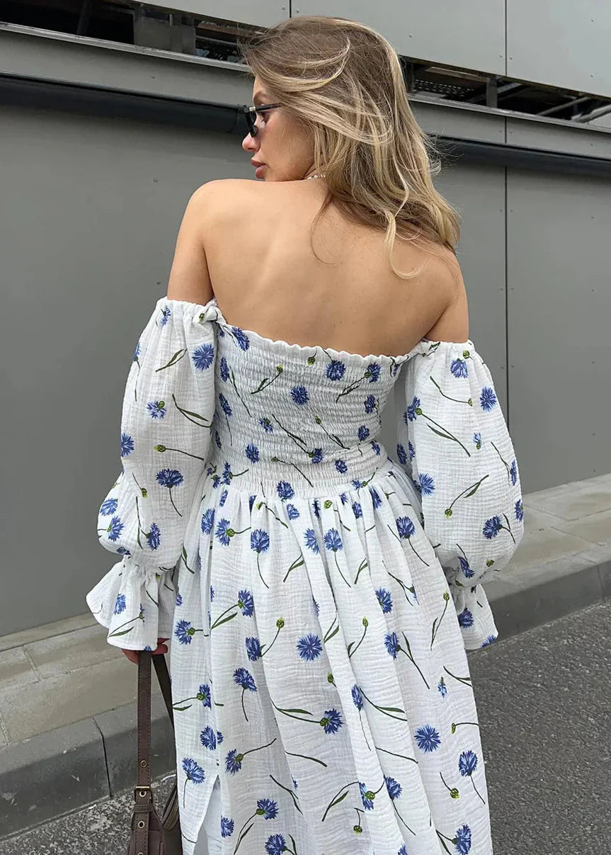 Amara | Elegant Floral Dress