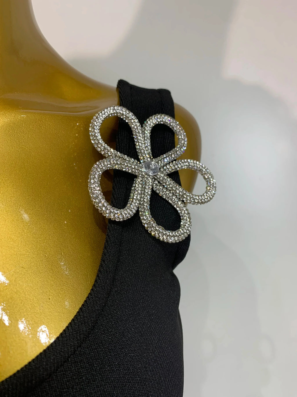 Women Celebrity Sexy Diamonds Flower Black Long Bodycon Bandage Dress  Elegant Evening Club Party Luxury Birthday Dresses
