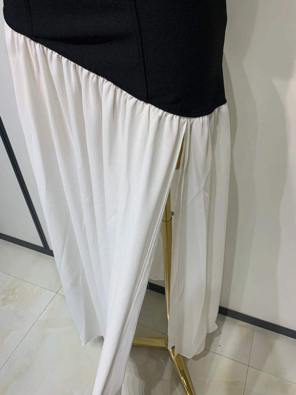 Sexy Strapless Backless Patchwork Maxi Long Bodycon Bandage Dress  Celebrity  Elegant Evening Party Luxury Birthday Dress