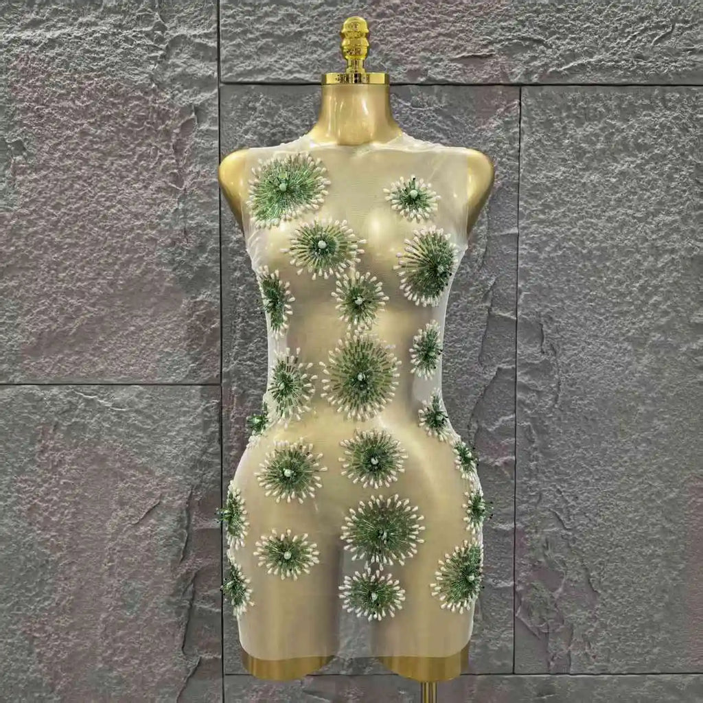 White Color Women Sleeveless Sexy O-Neck Bodycon Mini Dress Celebrate Nightclub Party Birthday Fashion Outfit Vestido WHITE