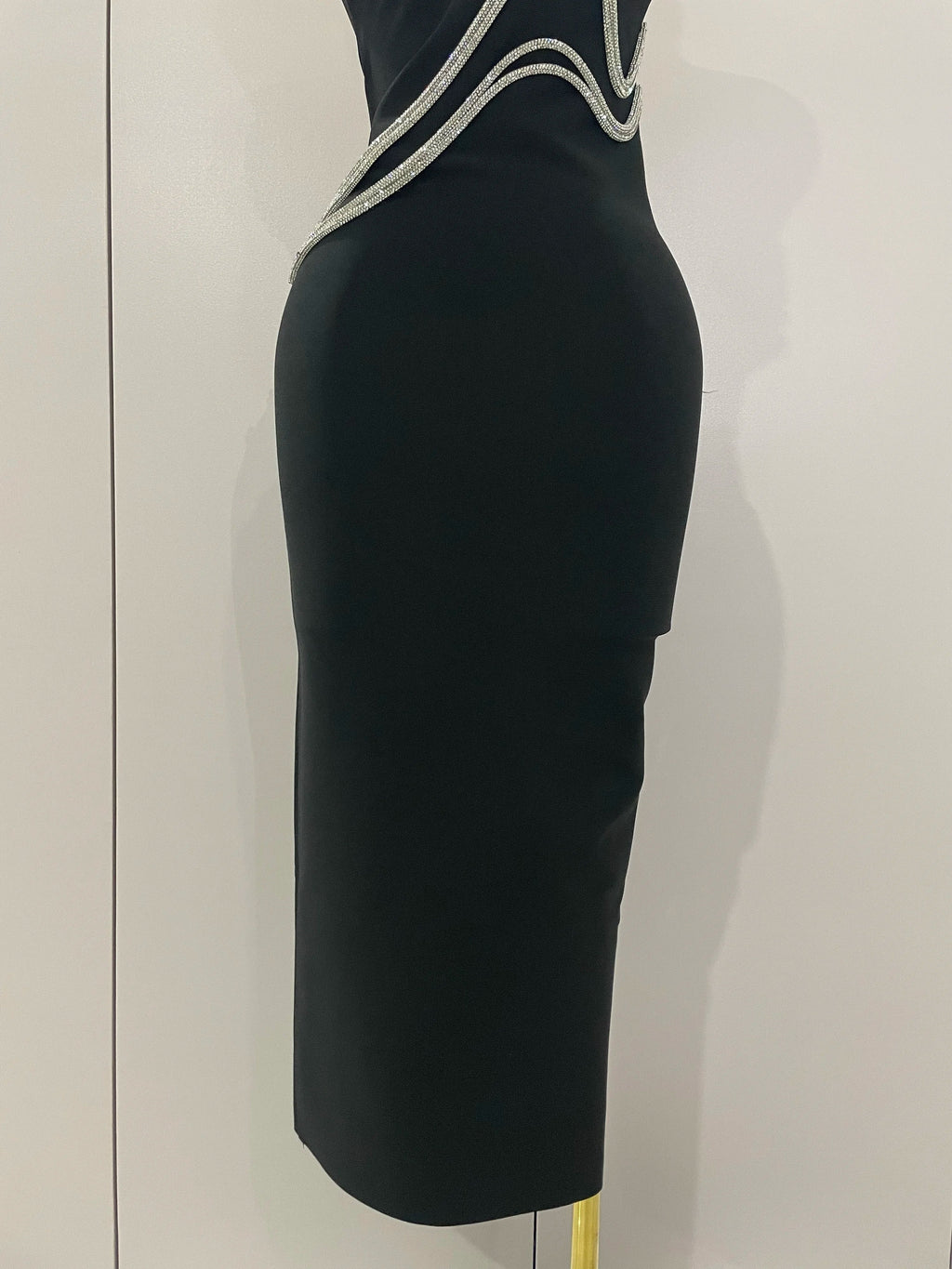 Sexy Strapless Diamond Lines Bodycon Bandage Long Dress  Women Celebrity Red Carpet Elegant Evening Birthday Party Dresses