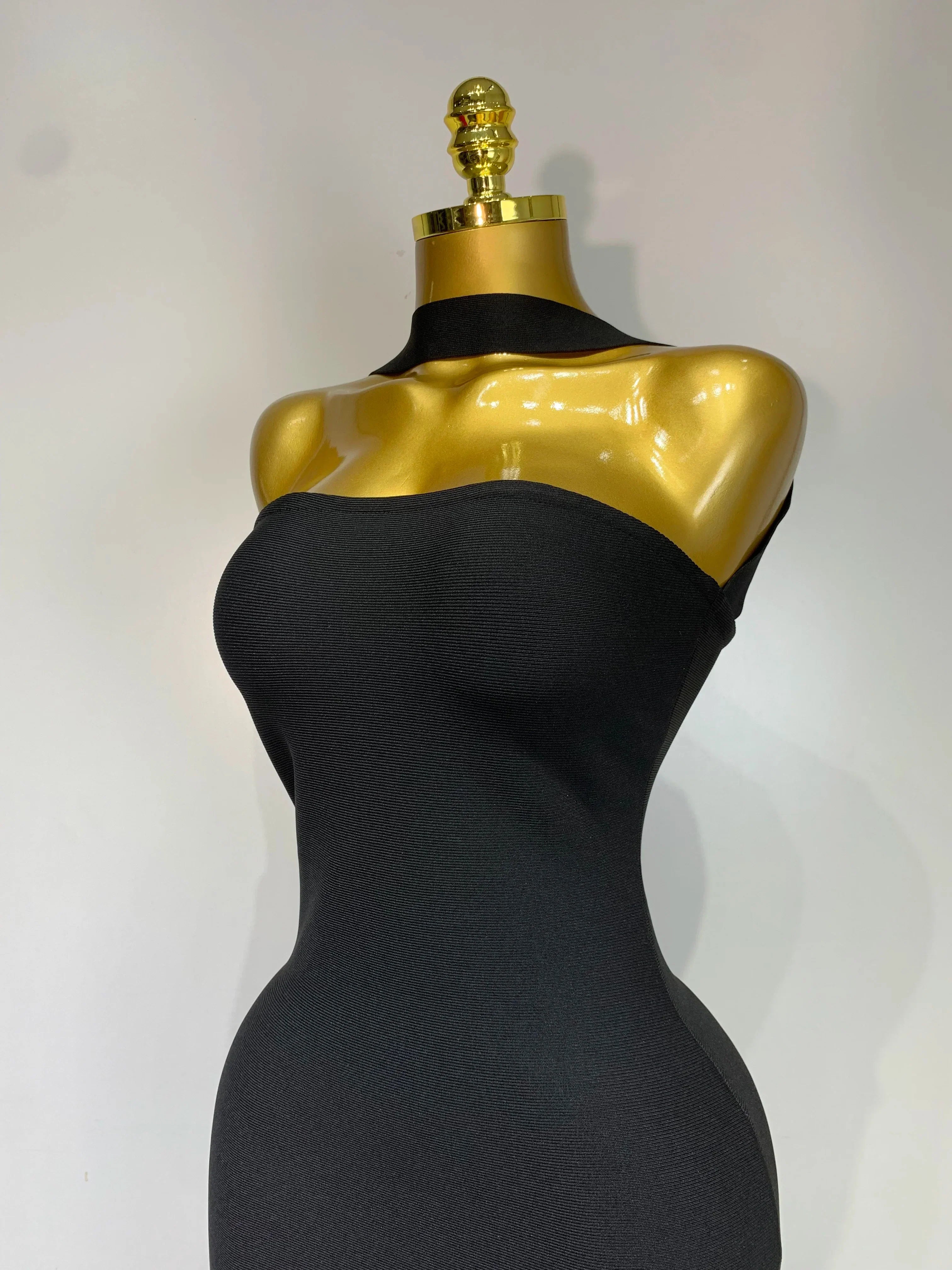 Women Sexy Backless Bodycon Bandage Dress Sleeveless Maxi Long Elegant Dresses  Luxury Birthday Dress Club Party Outfit