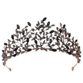 Baroque Wedding Hair Tiaras Crowns For Women Rhinestone Bridal Tiara Pageant Diadem Wedding Hair Jewelry Headdress Accessories as picture