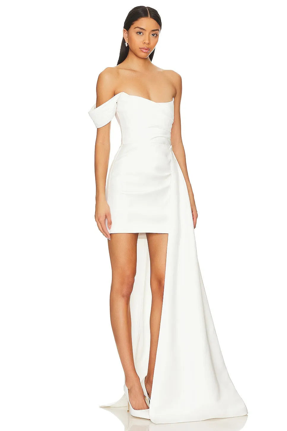 Vestido De Novia Satin Bridal Gown Modern Sleeveless Wedding Dress Bow Mermaid Court Train Princess