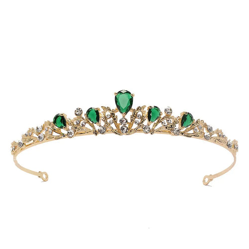 Bridal Tiara For Women Girl Zircon Small Princess Crowns Tiaras For Wedding Bride Birthday Party Prom Hair Jewelry Accessories as pic 2