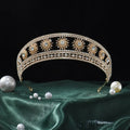 Baroque Queen Crown For Women Bridal Tiaras Crowns For Birthday Party 16 Years Diadem Wedding Hair Jewelry Headpiece Accessories as picture