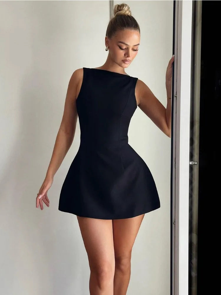 ALANA MINI DRESS IVORY