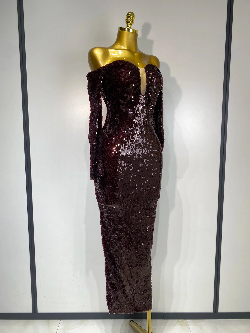 Women Luxury Sequin Celebrity Sexy Off Shoulder Long Bodycon Dress Elegant Evening Club Party  Fashion Birthday Dresses