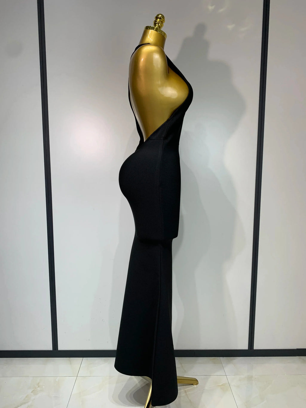 Women Sexy Backless Design Sleeveless Bodycon Bandage Dress Celebrity Elegant Evening Club Party Luxury Birthday Dresses