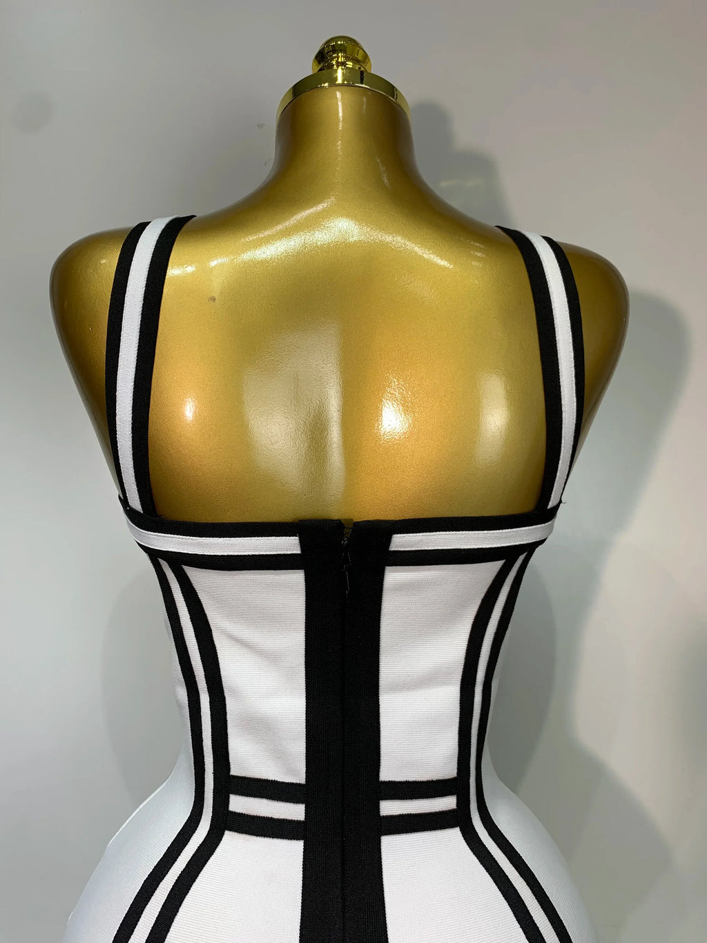 Women Sexy Backless Ruffled Edge Bodycon Bandage Dress  Celebrity Elegant Evening Party Luxury Birthday Club Dress