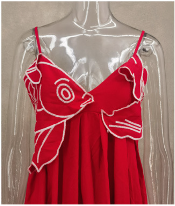 Valentina Maxi Dress Red