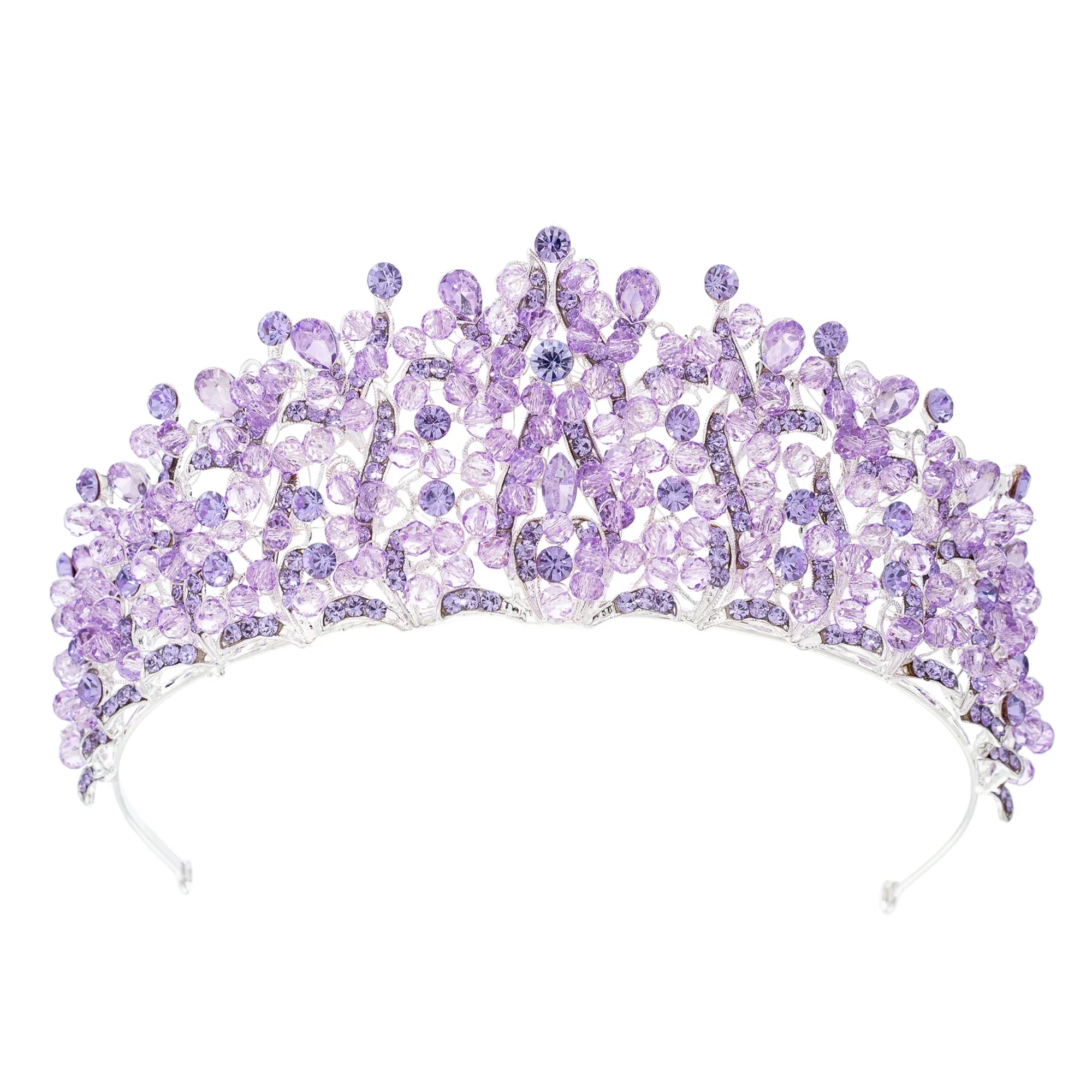 Crystal Crowns For Women Princess Queen Bridal Tiara Crown For Wedding Bride Headpieces Pageant Party Prom Hair Jewelry Diadem as picture