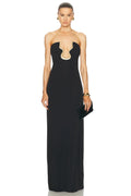 Fashion Women Sexy Strapless Bodycon Bandage Long Maxi Dress Celebrate Fashion Nightclub Party Birthday Dress Vestido black
