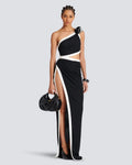 Red Black Color Women Sleeveless Sexy V-Neck Bodycon Mini Bandage Dress Crystal Shinning Birthday Evening Party Celebrate Dress black
