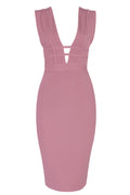 Sexy Sleeveless Open Back Bandage Dress - Mislish